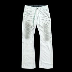 Murder License silver mudwash bootcut jeans (japan)